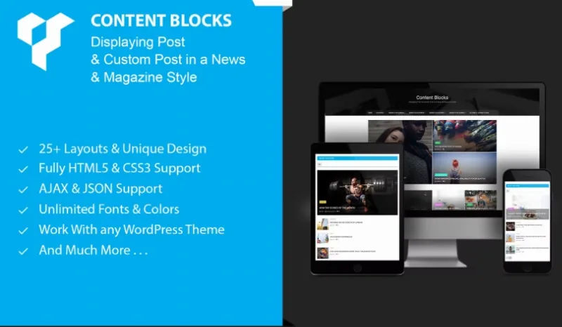 Content Blocks - Displaying Post & Custom Post in a News & Magazine Style