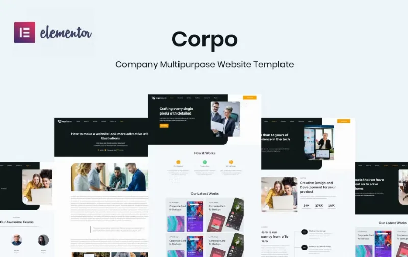 Corpo – Corporate Business Elementor Template