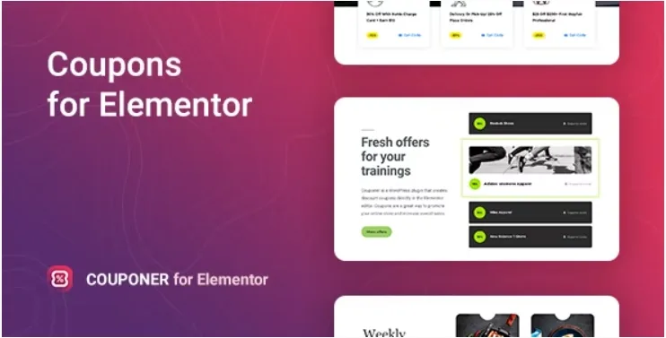 Couponer for Elementor