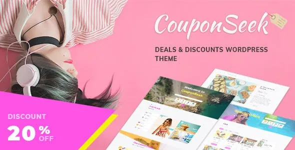 CouponSeek Deals and Discounts Theme