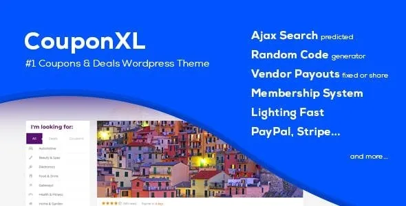 CouponXL – Coupons, Deals & Discounts WP Theme