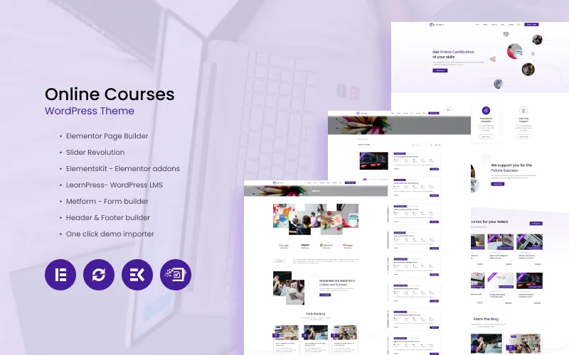 Courisa – Online Courses WordPress Theme