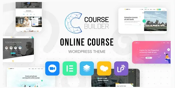 Course Builder (CorpTrain) Online Course WordPress Theme