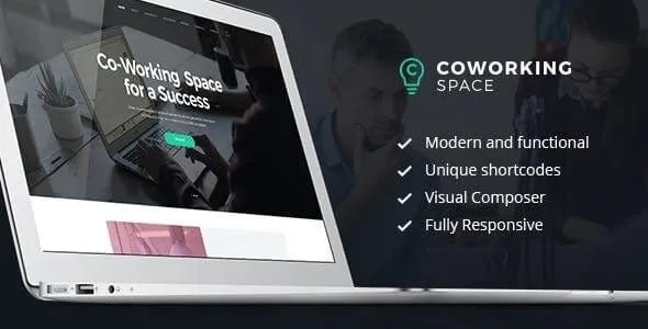 Coworking – Open Office & Creative Space WordPress Theme