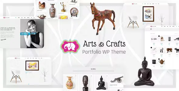 Crafts and Arts Handmade Artist Theme