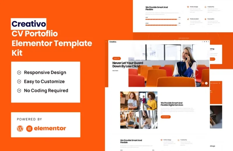 Creativo – Creative Agency Elementor Template