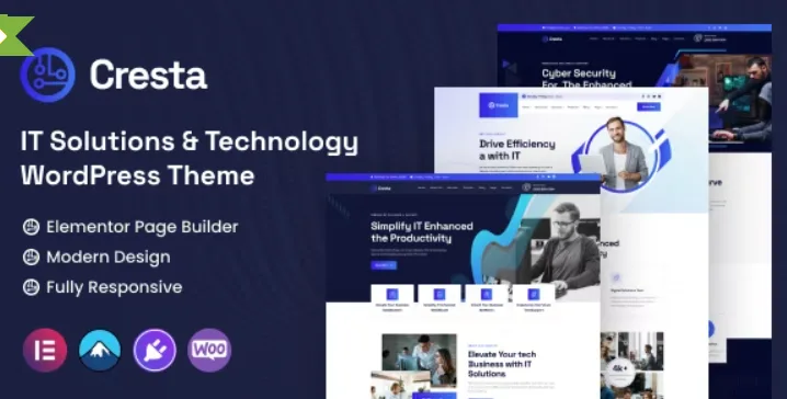 Cresta – IT Solutions & Technology WordPress Theme