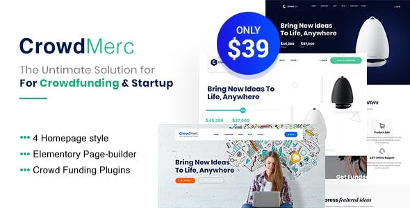 Crowdmerc2.4–CrowdfundingStartupFundraising