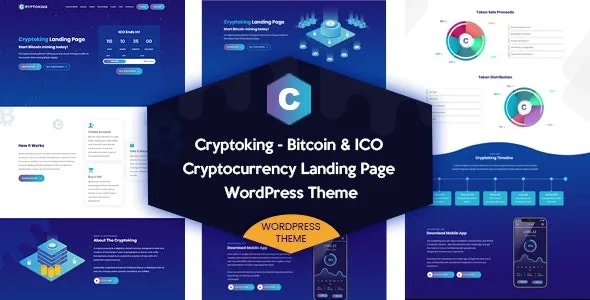 Cryptoking – Bitcoin & ICO Theme