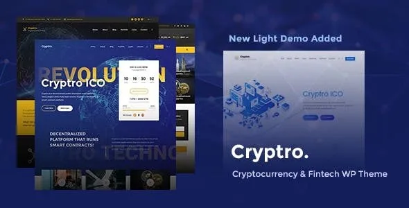 Cryptro – Cryptocurrency, Blockchain , Bitcoin & Financial Technology