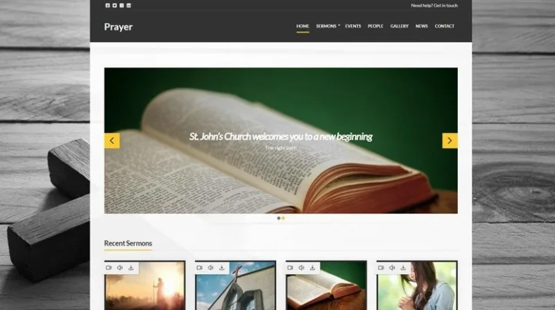 CSSIgniter Prayer WordPress Theme