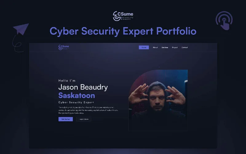 Csume V3: Expert Cyber Security Elementor Template