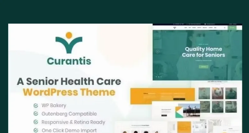 Curantis – Medical Care and Nursing WordPress