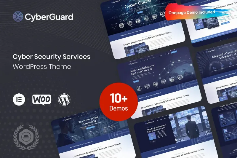 CyberGuard - Cyber Security Services WP Theme