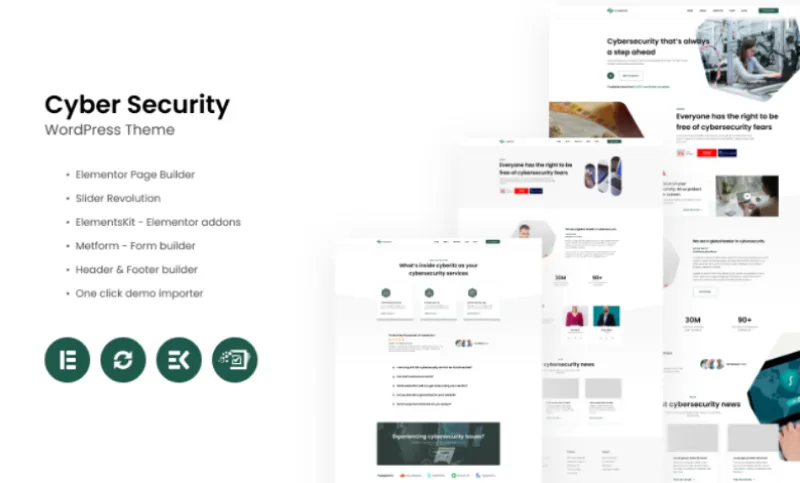 Cyberitz – Cyber Security WordPress Theme
