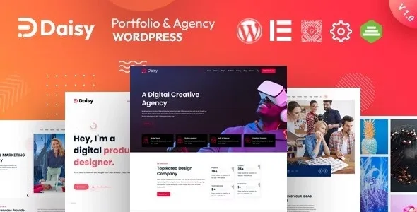 Daisy – Creative Agency WordPress Theme