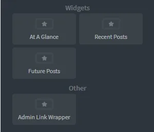 Dashboard Customizer