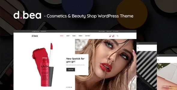 DBea – Cosmetics & Beauty Shop WordPress Theme