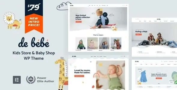 Debebe – Baby Shop and Children Kids Store WordPress