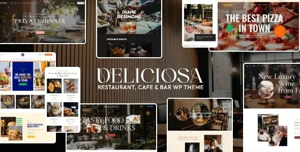 Deliciosa – Restaurant, Cafe & Bar WordPress Theme