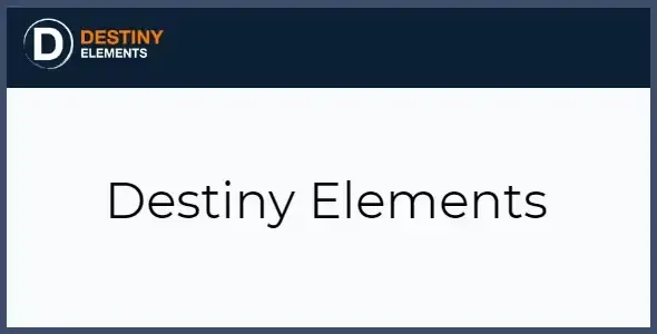 Destiny Elements (For Breakdance)