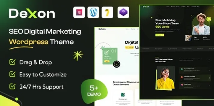 Dexon – SEO & Digital Marketing WordPress Theme