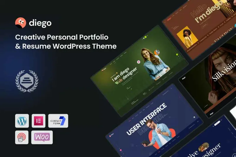 Diego - Creative Portfolio WordPress Theme