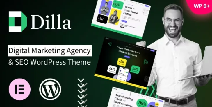 Dilla – Digital Marketing Agency & SEO WordPress Theme