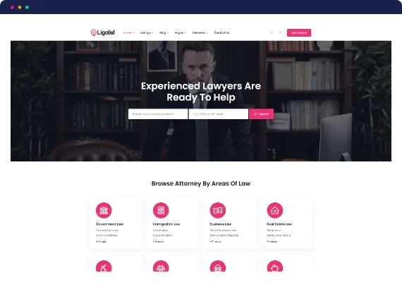 Directorist dLawyers – Best Lawyer Directory WordPress Theme