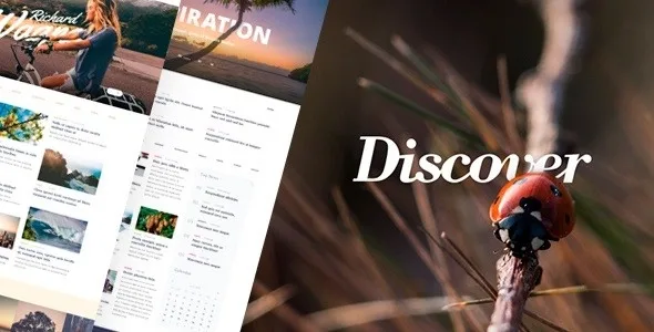 Discover – Travel & Lifestyle MultiConcept Blog Theme