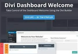 Divi Dashboard Welcome