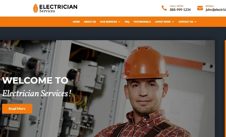 Divi Electrician – AGS Divi Child Theme