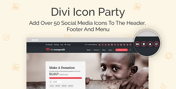 Divi Icon Party
