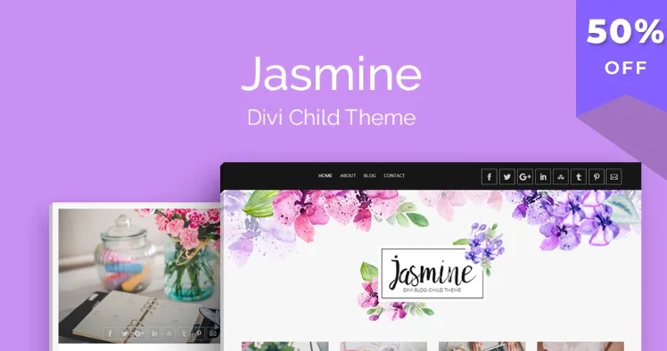 Divi Jasmine Blog – AGS Divi Child Theme