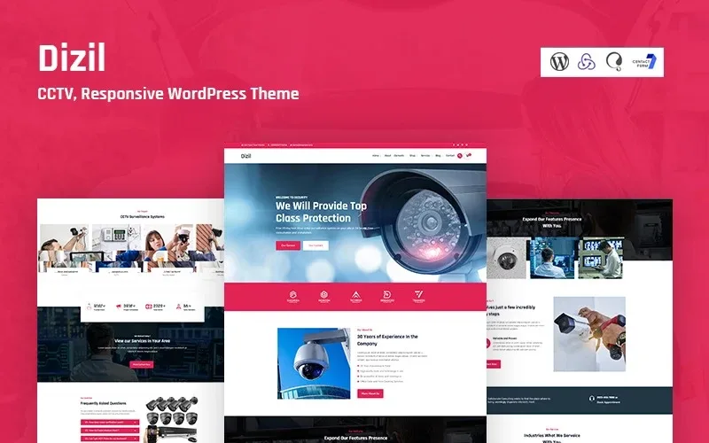 Dizil – CCTV Responsive WordPress Theme
