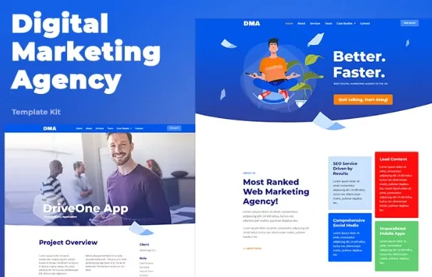 DMA – Digital Marketing Agency Template