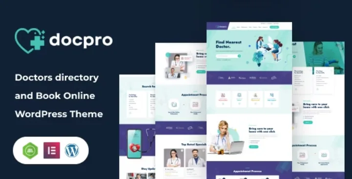 Docpro – Doctors directory WordPress Theme