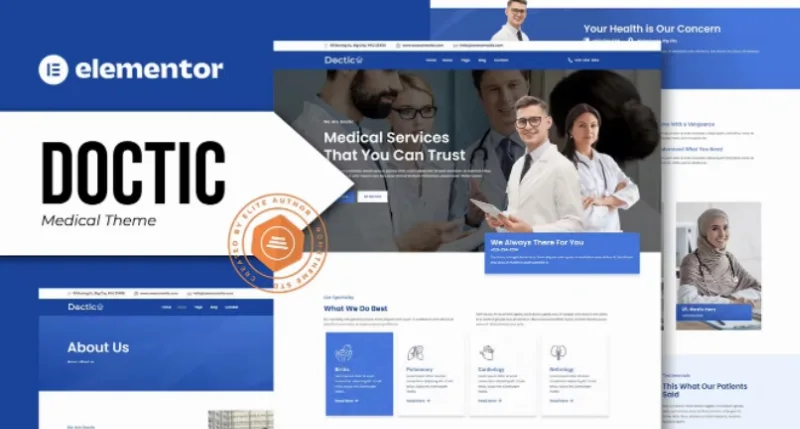 Doctic – Medical Elementor Template