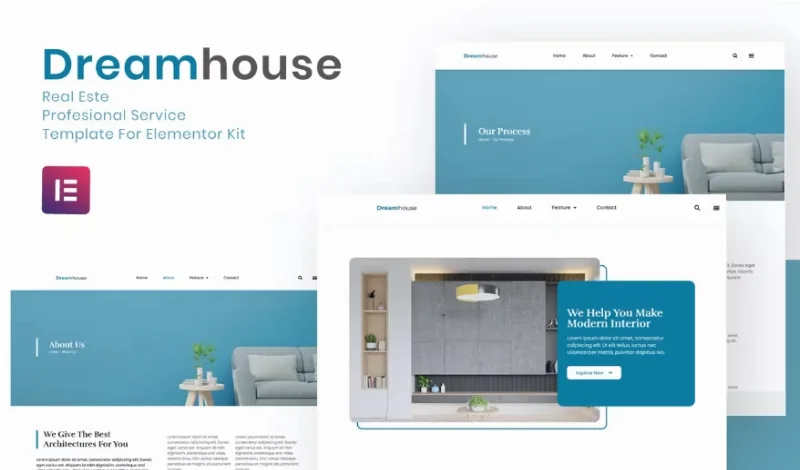 Dreamhouse – Real Estate Elementor Template