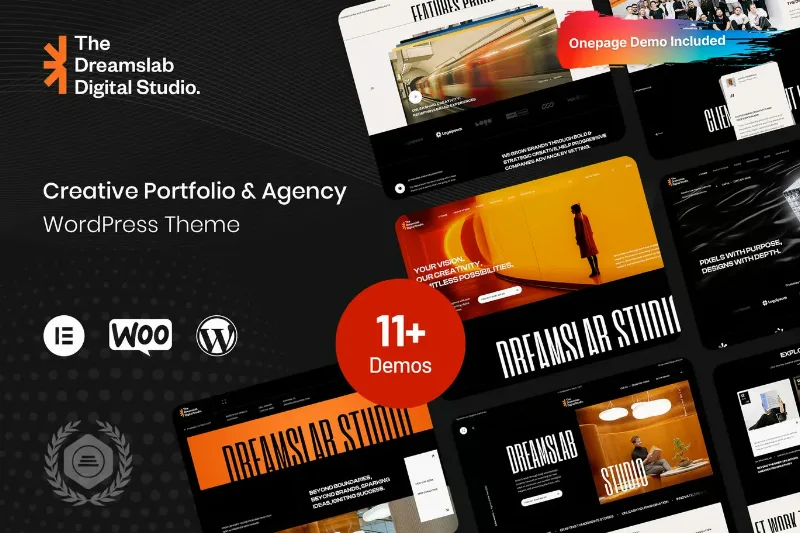 Dreamslab - Creative Portfolio & Agency Theme
