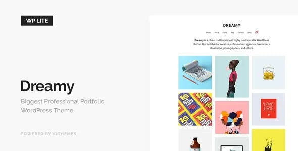 Dreamy – Biggest Portfolio WordPress Theme