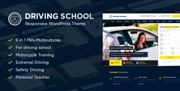 DrivingSchoolWordPressTheme1.4.9