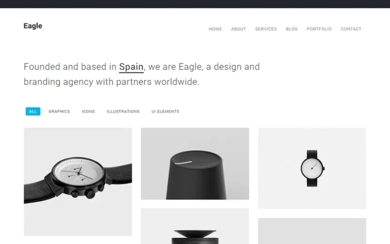 Eagle – Responsive Minimal WordPress Theme