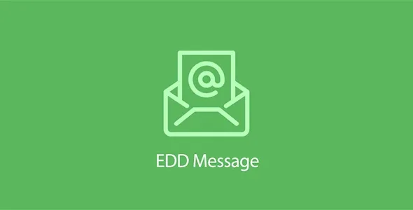 Easy Digital Downloads Message
