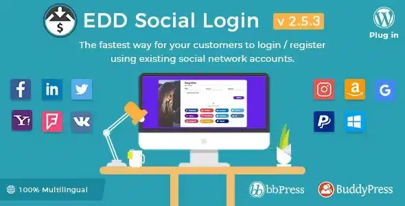 Easy Digital Downloads - Social Login