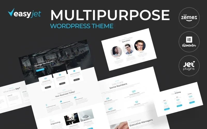 EasyJet – Multi Homepage WordPress Theme