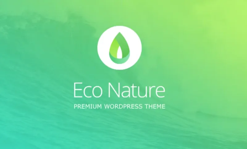 Eco Nature – Environment & Ecology WordPress Theme