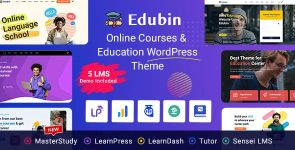 Edubin – Education WordPress Theme