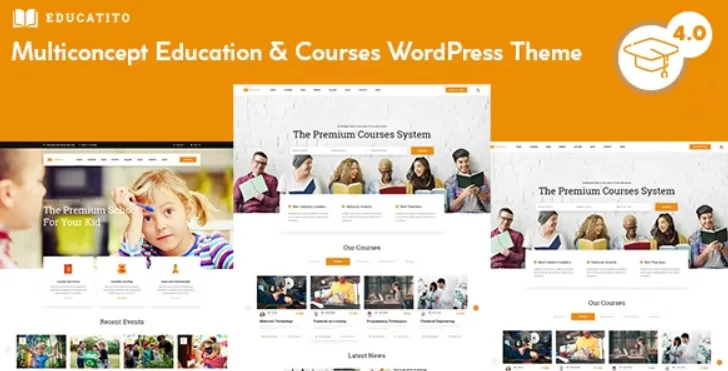Educatito | Multiconcept Education & Courses WordPress Theme