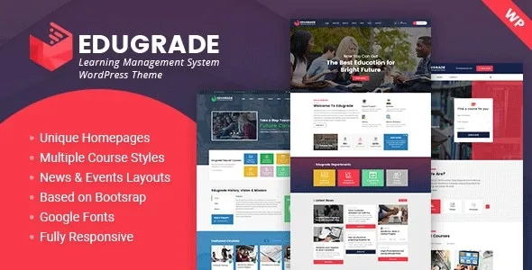 Edugrade – Education WordPress Theme